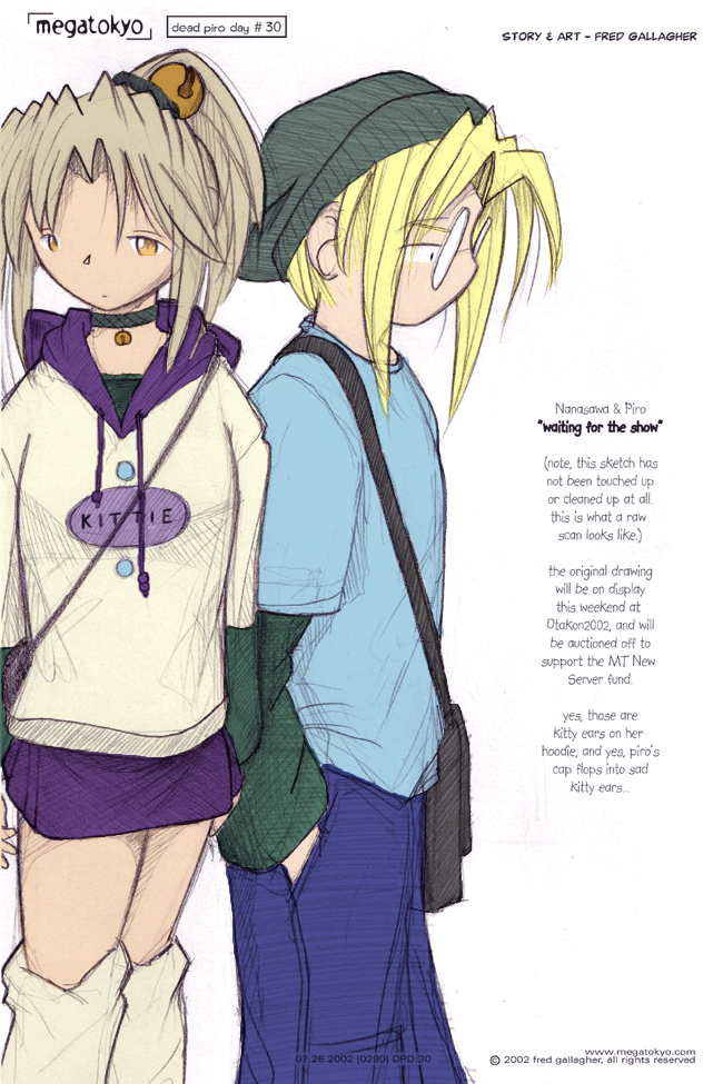 Megatokyo: Waiting for the Show ~ Colored