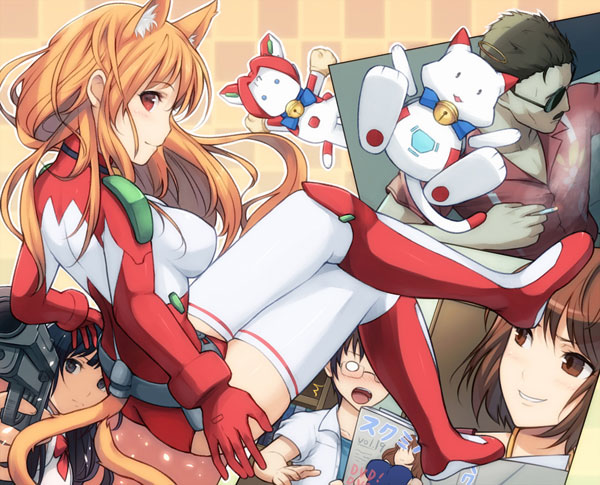 Asobi ni Iku yo! cast as rendered by hitoya on Pixiv