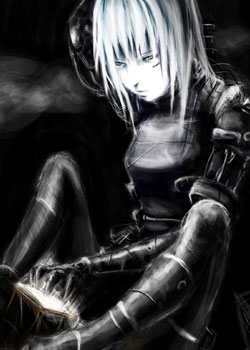Cibo of Blame, as drawn by 志木浩雄 of pixiv