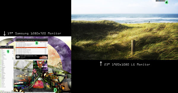 screenshot of my desktop