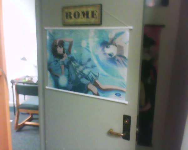 My door now has a Nagisa tapestry on it