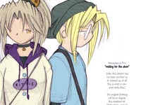 Megatokyo: Waiting for the Show ~ Colored Thumbnail